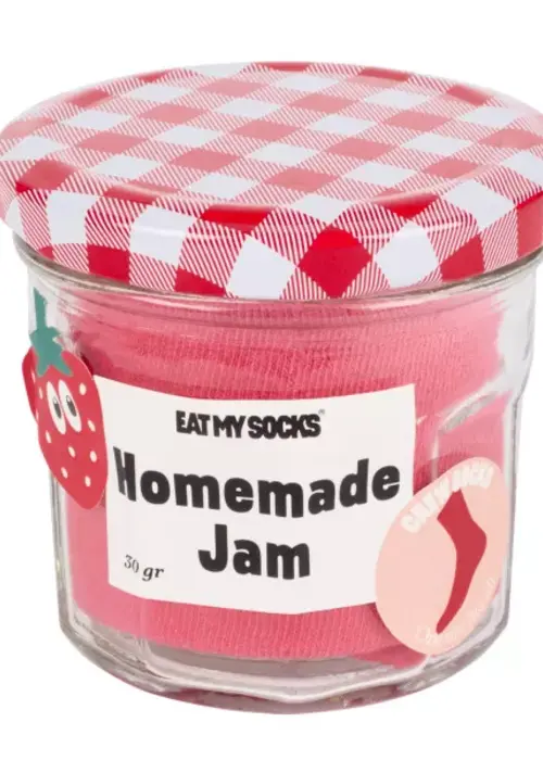 Eat My Socks Socks - Adult -  Homemade Jam, Strawberry - Eat my Socks