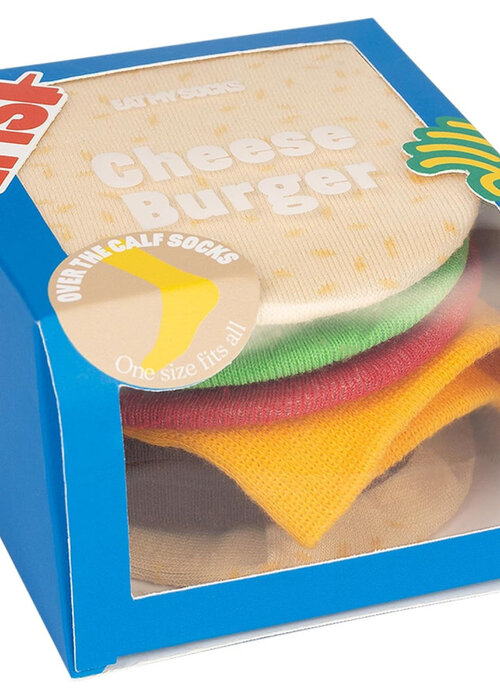 Eat My Socks Socks - Kids -  Cheeseburger - Eat my Socks