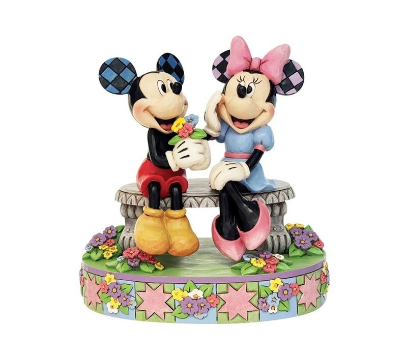 Disney Traditions - A Blooming Romance (Mickey and Minnie Bench) (PRE-ORDER)