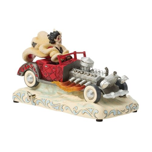 Driving De Vil-ishly (Cruella Musical Car PRE-ORDER) - Disney Traditions 