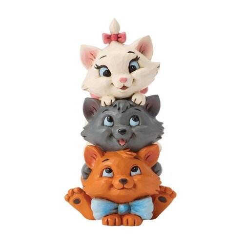 Aristocats Stacked Mini Figurine  (PRE-ORDER) - Disney Traditions 