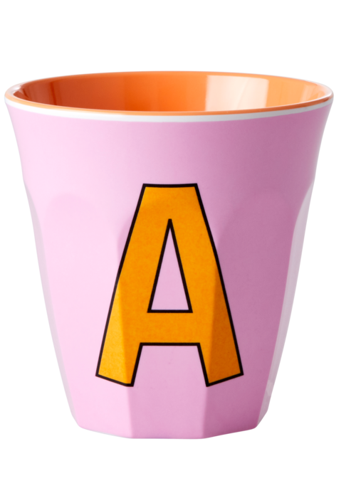 RICE A - Middelgroot Beker - Roze - RICE