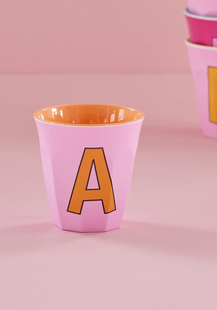 RICE - A - Middelgroot Beker - Roze