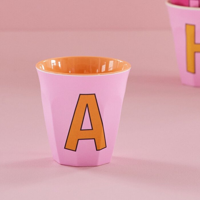 RICE - A - Middelgroot Beker - Roze