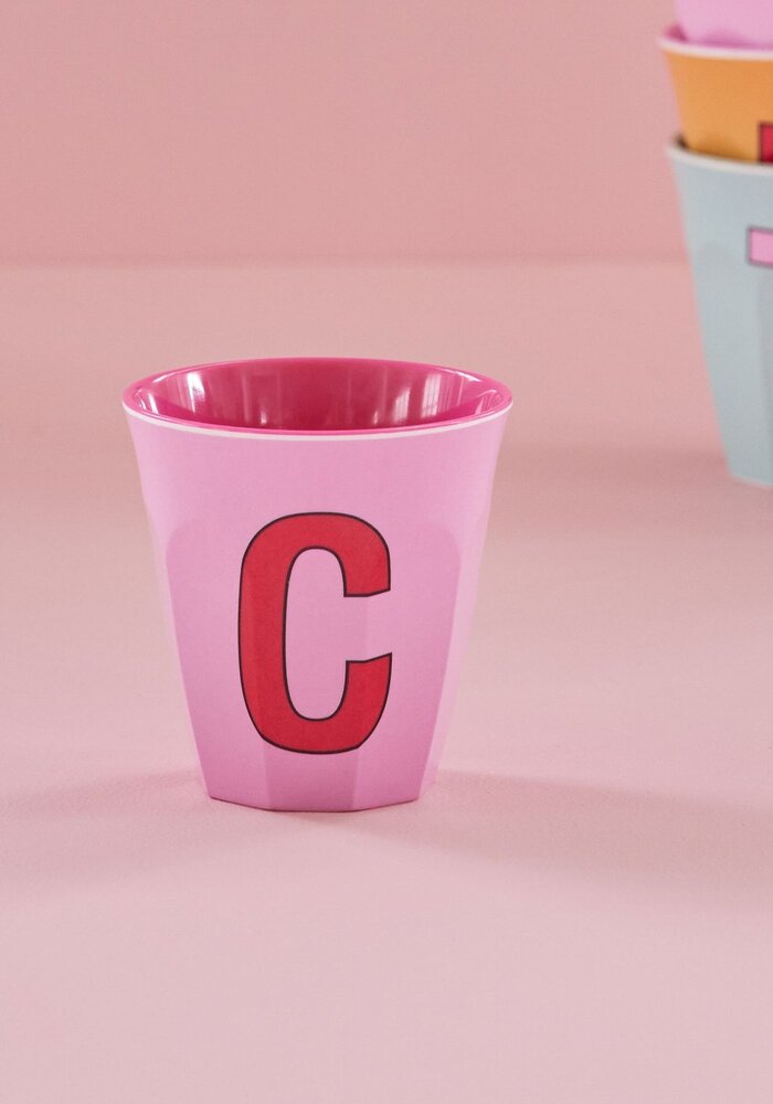 RICE - C - Middelgroot Beker - Roze