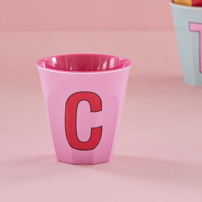 RICE - C - Middelgroot Beker - Roze