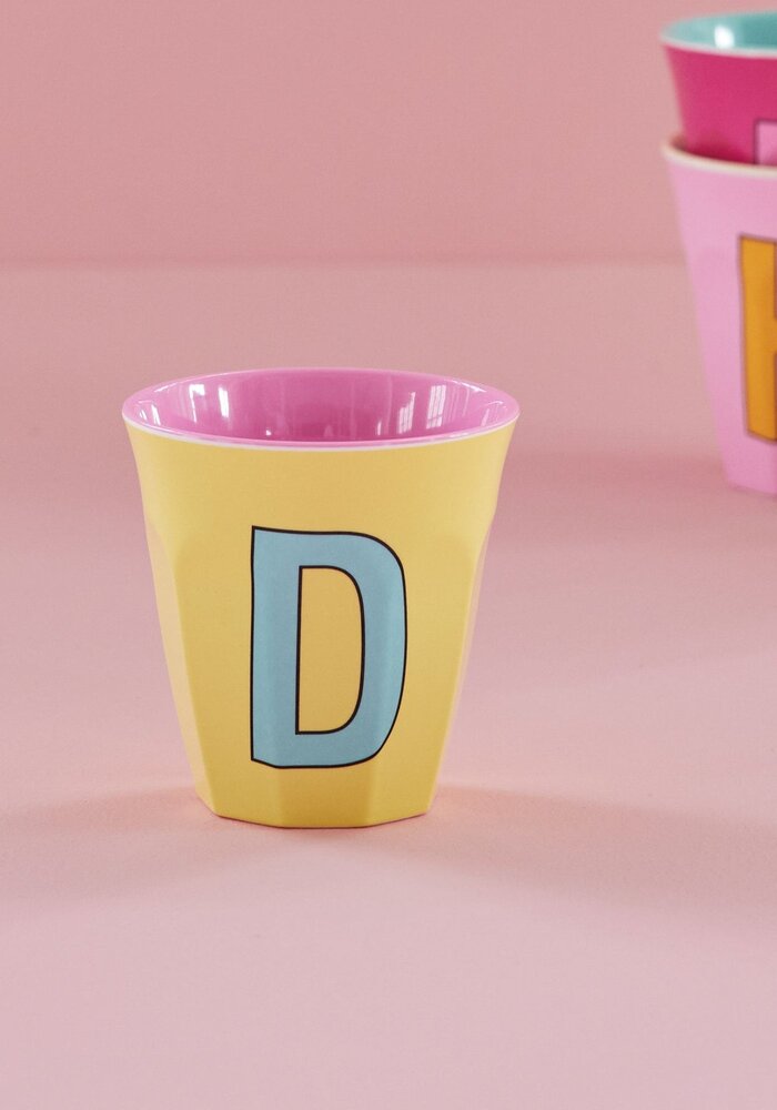 RICE - D - Middelgroot Beker - Geel