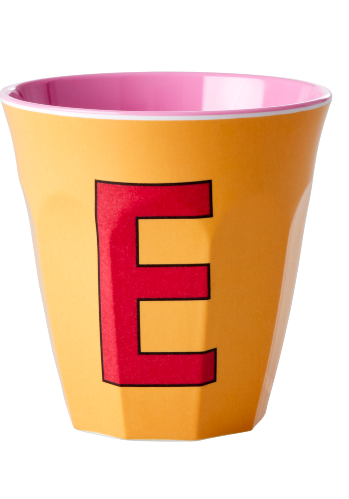 RICE - E - Middelgroot Beker - Abrikoos