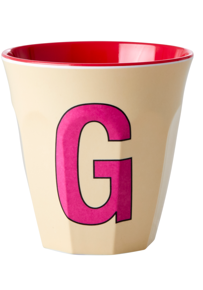 RICE - G - Middelgroot Beker - Geel