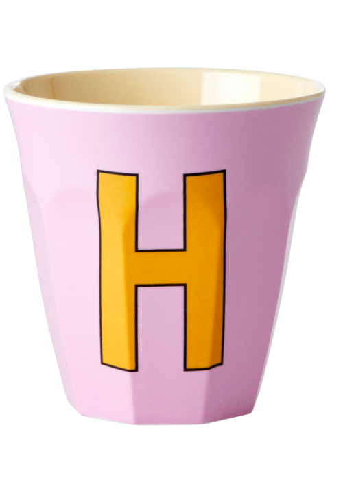 RICE H - Middelgroot Beker - Roze - RICE