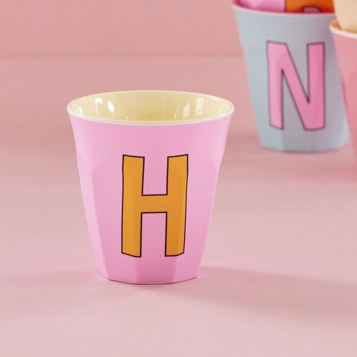 RICE H - Middelgroot Beker - Roze (OP=OP!) - RICE