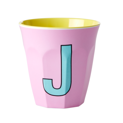 J - Middelgroot Beker - Roze - RICE  J - Middelgroot Beker - Roze - RICE