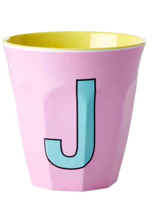 RICE J - Middelgroot Beker - Roze - RICE