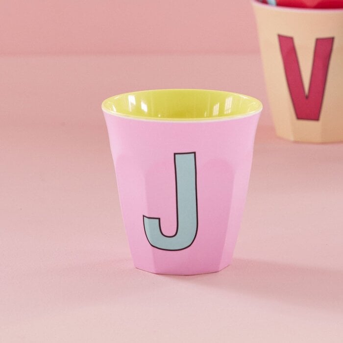 RICE J - Middelgroot Beker - Roze (OP=OP!) - RICE