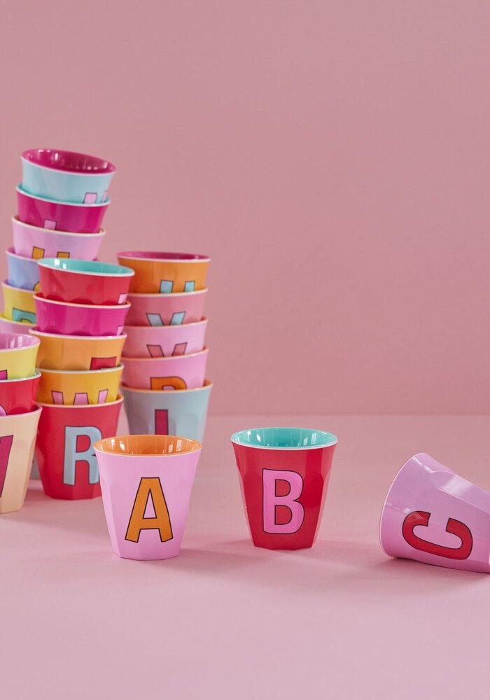 RICE - K - Middelgroot Beker - Abrikoos