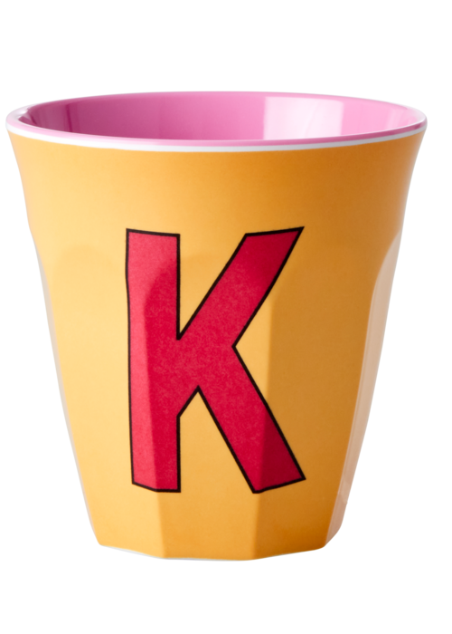 RICE K - Middelgroot Beker - Abrikoos - RICE