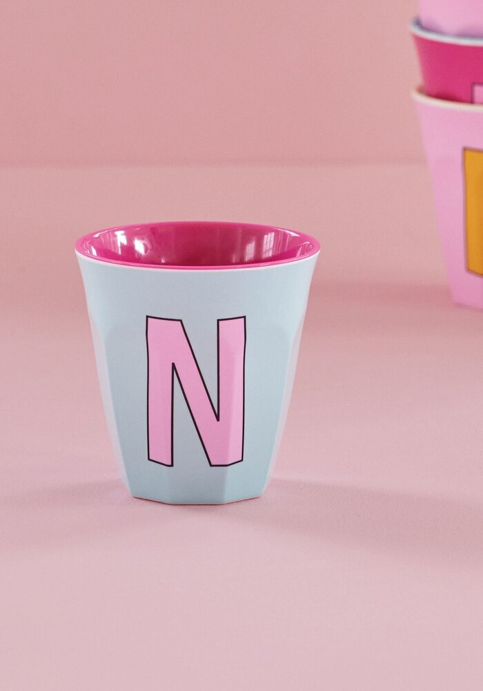 RICE - N - Middelgroot Beker - Zacht Blauw