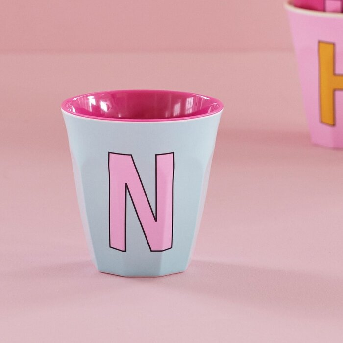 RICE - N - Middelgroot Beker - Zacht Blauw