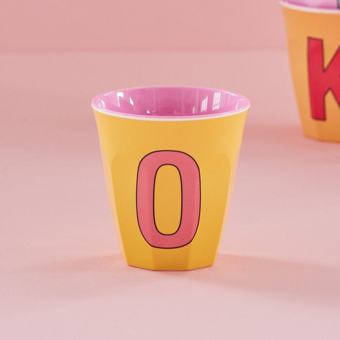 RICE - O - Middelgroot Beker - Geel