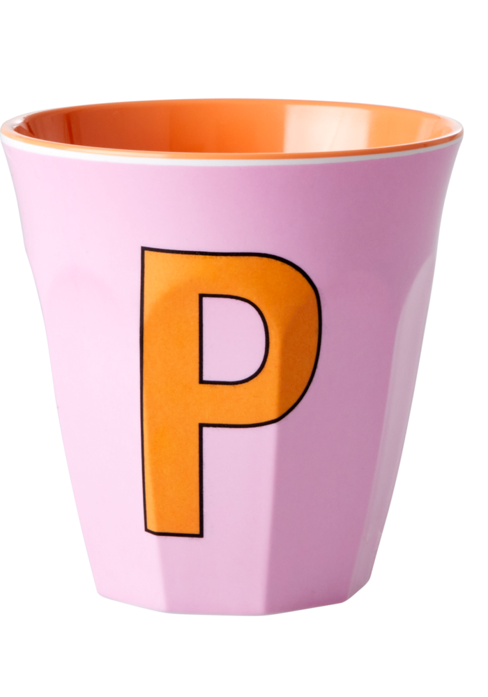 RICE - P - Middelgroot Beker - Zacht Roze
