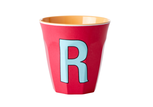 Rice R- Middelgroot Beker - Rood - RICE Rice R- Middelgroot Beker - Rood - RICE