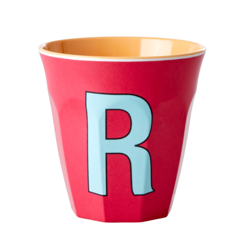 R- Middelgroot Beker - Rood - RICE  R- Middelgroot Beker - Rood - RICE