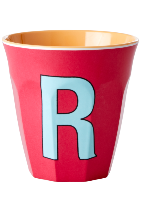 RICE R- Middelgroot Beker - Rood - RICE