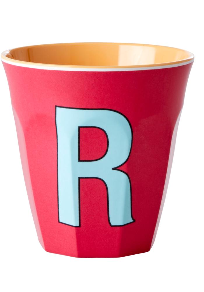 RICE - R - Middelgroot Beker - Rood