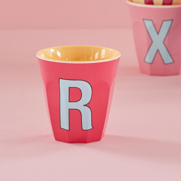 RICE - R - Middelgroot Beker - Rood