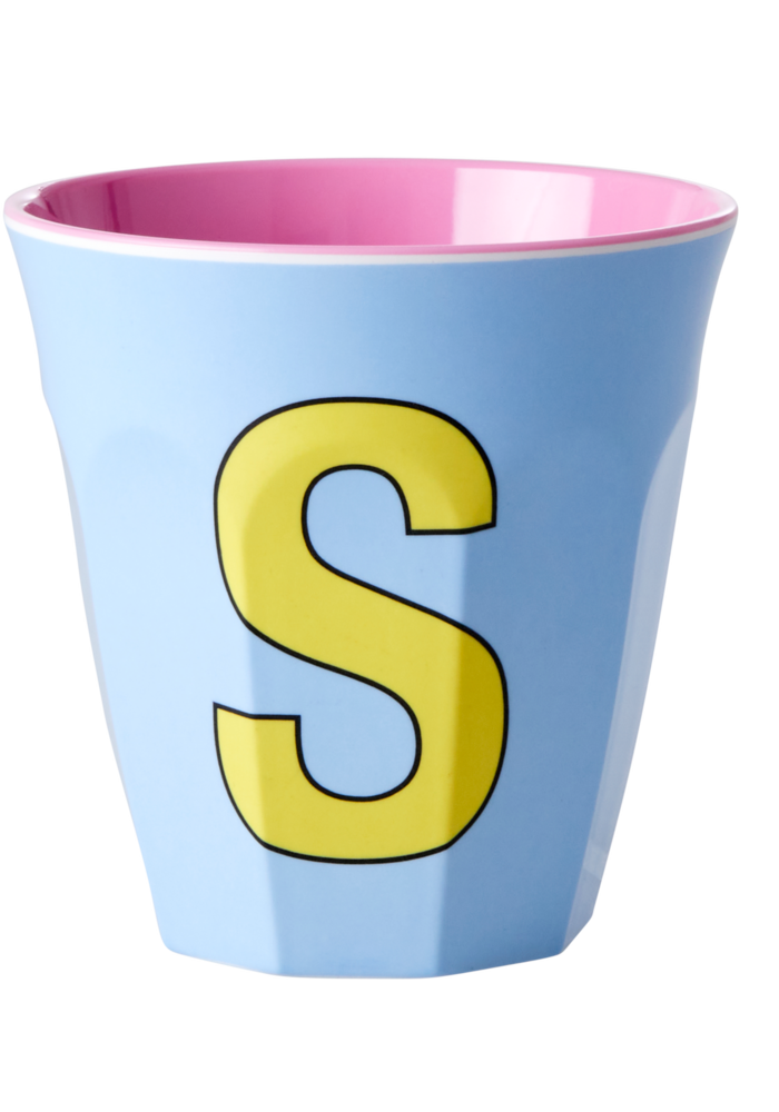 RICE - S - Middelgroot Beker - Zacht Blauw