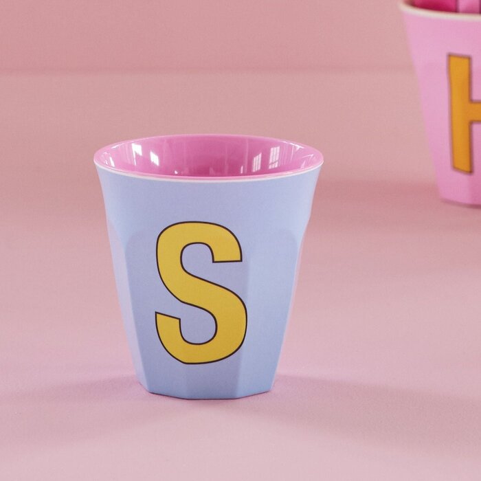 RICE - S - Middelgroot Beker - Zacht Blauw