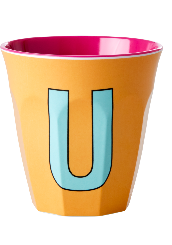 RICE - U - Middelgroot Beker - Abrikoos