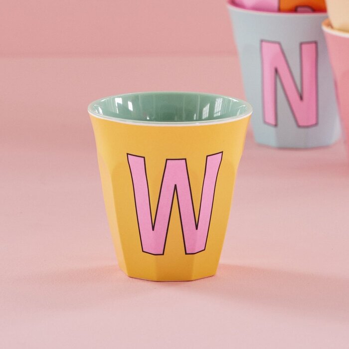 RICE - W -Middelgroot Beker - Geel