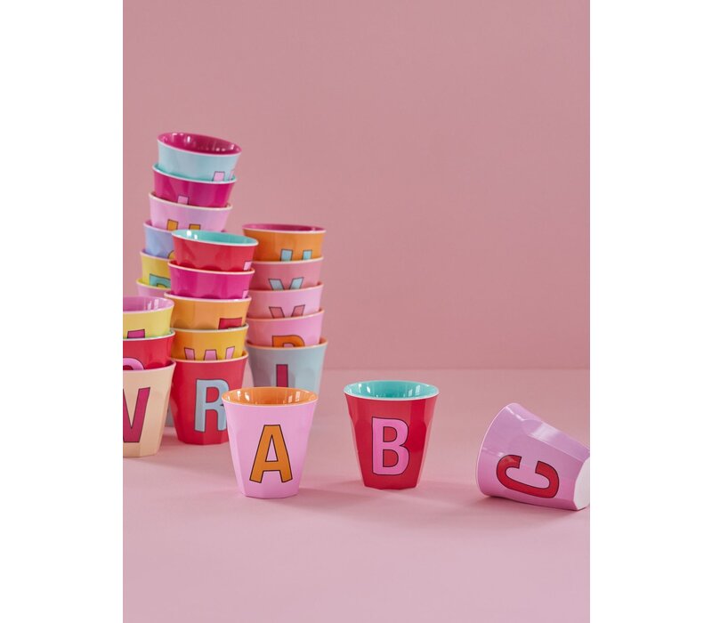 RICE - X - Middelgroot Beker - Zacht Roze