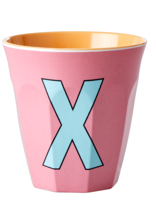 RICE X - Middelgroot Beker - Zacht Roze - RICE