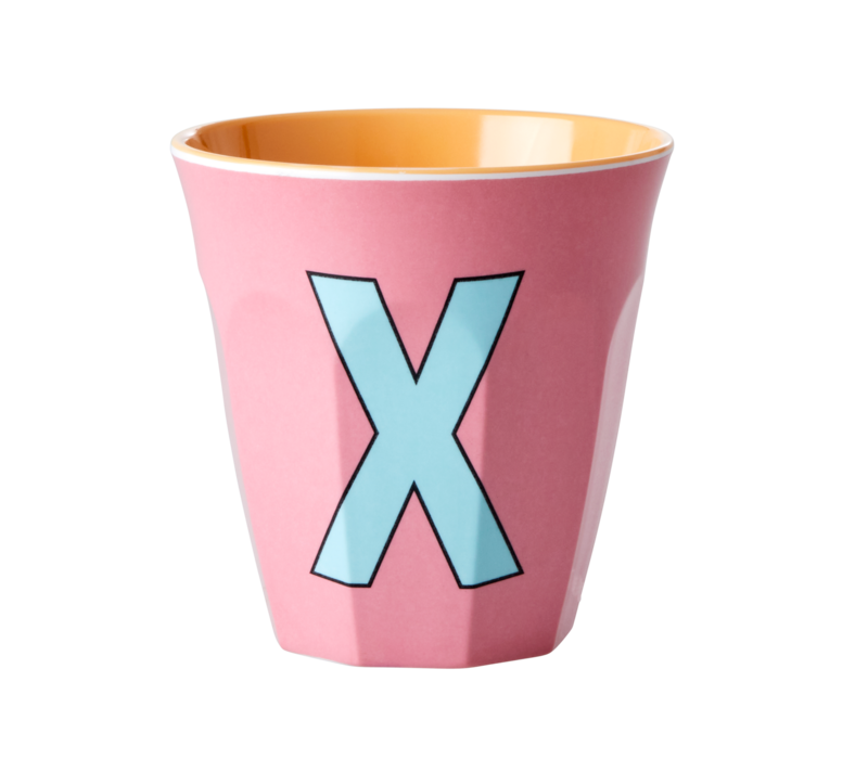 RICE - X - Middelgroot Beker - Zacht Roze