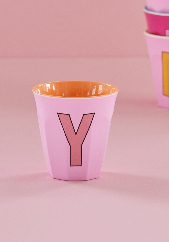 RICE - Y - Middelgroot Beker - Roze