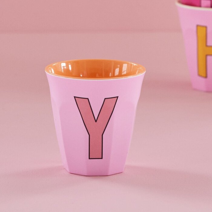 RICE - Y - Middelgroot Beker - Roze