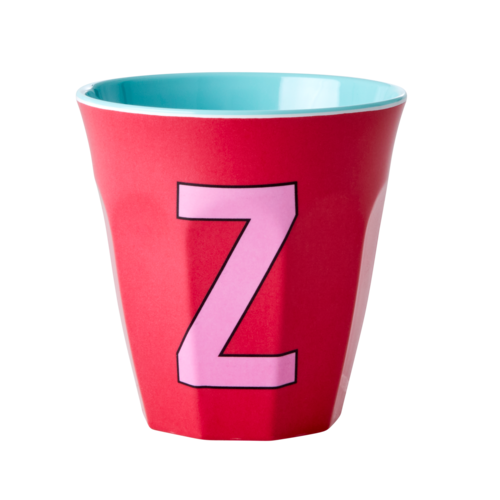 Z - Middelgroot Beker - Rood - RICE 