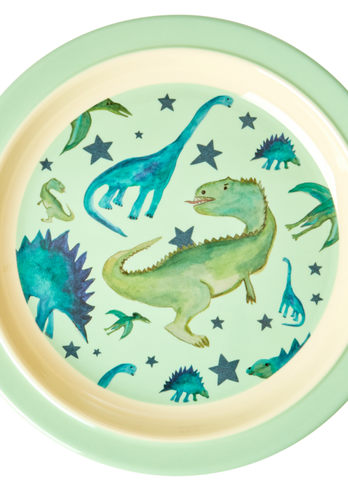 RICE Kinderbord - Dino Print - rice