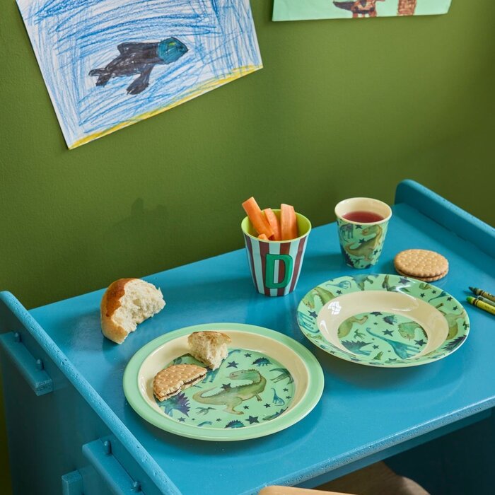 rice - Kinderbord - Dino Print