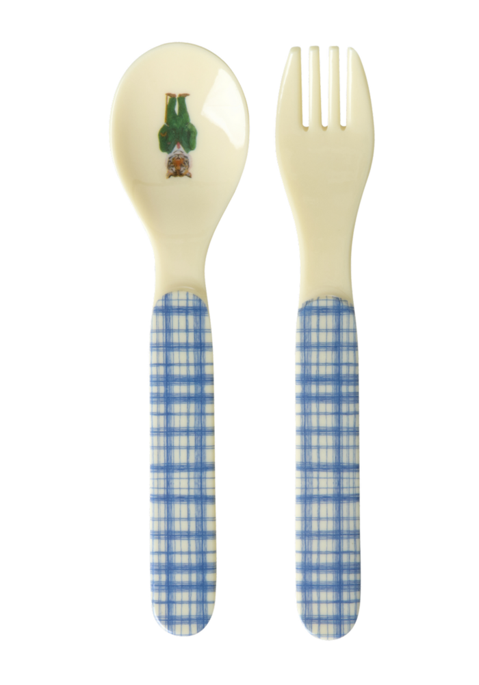 RICE -  Kinder Lepel - Blauw - Nathalie Lété