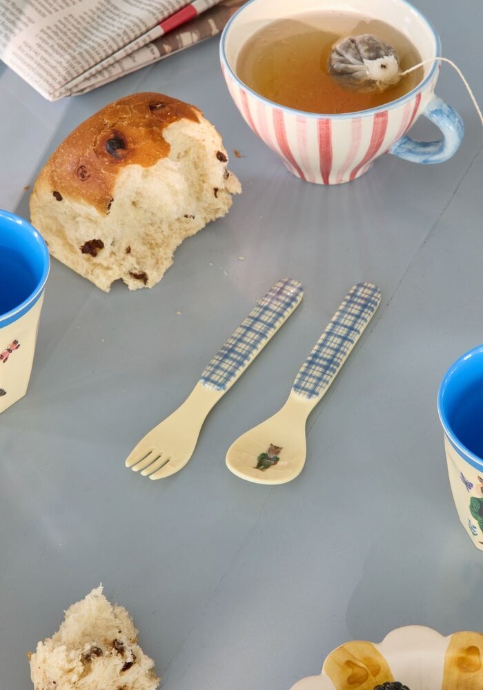 RICE -  Kinder Lepel - Blauw - Nathalie Lété