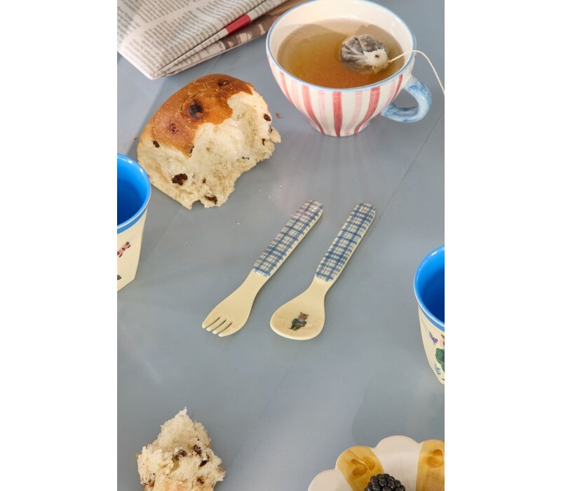 RICE -  Kinder Lepel - Blauw - Nathalie Lété