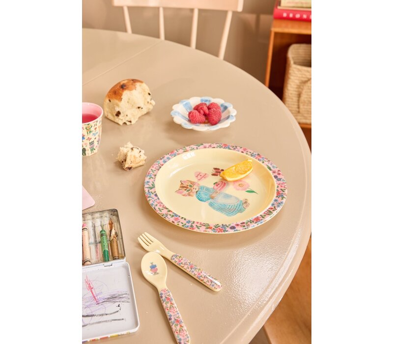 RICE -  Kinderbord Nathalie Lété Roze