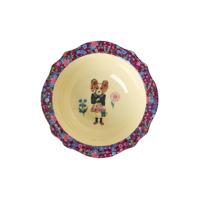 RICE Vintage Bowl Bordeaux - Nathalie Lété - RICE