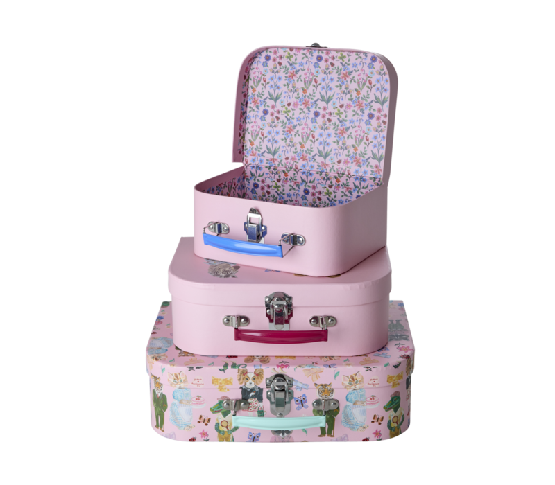 RICE - Koffer Set - Roze  - Nathalie Lété