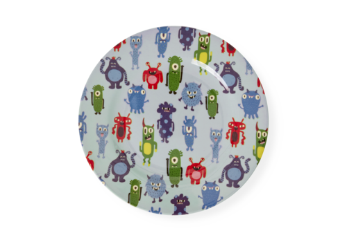rice KinderBord met monster print - RICE
