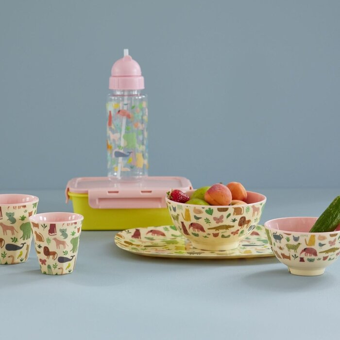 RICE -  Middelgroot Beker - Sweet Jungle - Pink
