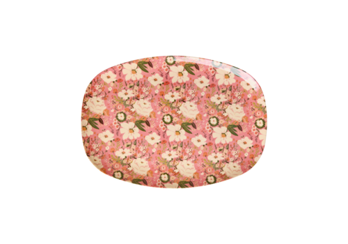 rice Dinerbord - Allison Flower Print - rice